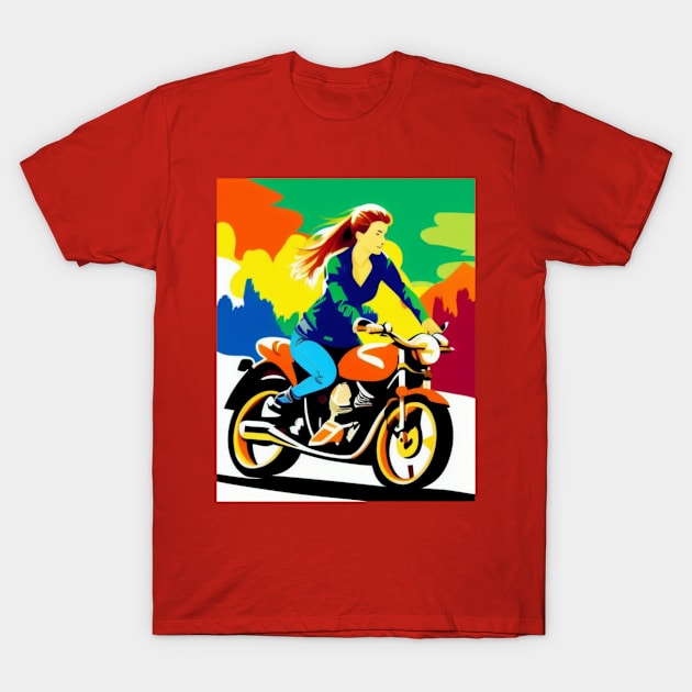 Into the ride T-Shirt by Be stronger than your past